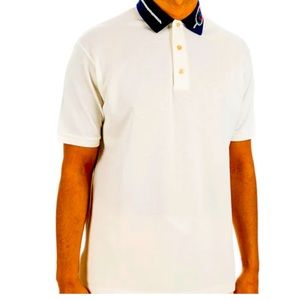 Authentic Gucci Men’s Polo w/ Interlocking G Collar